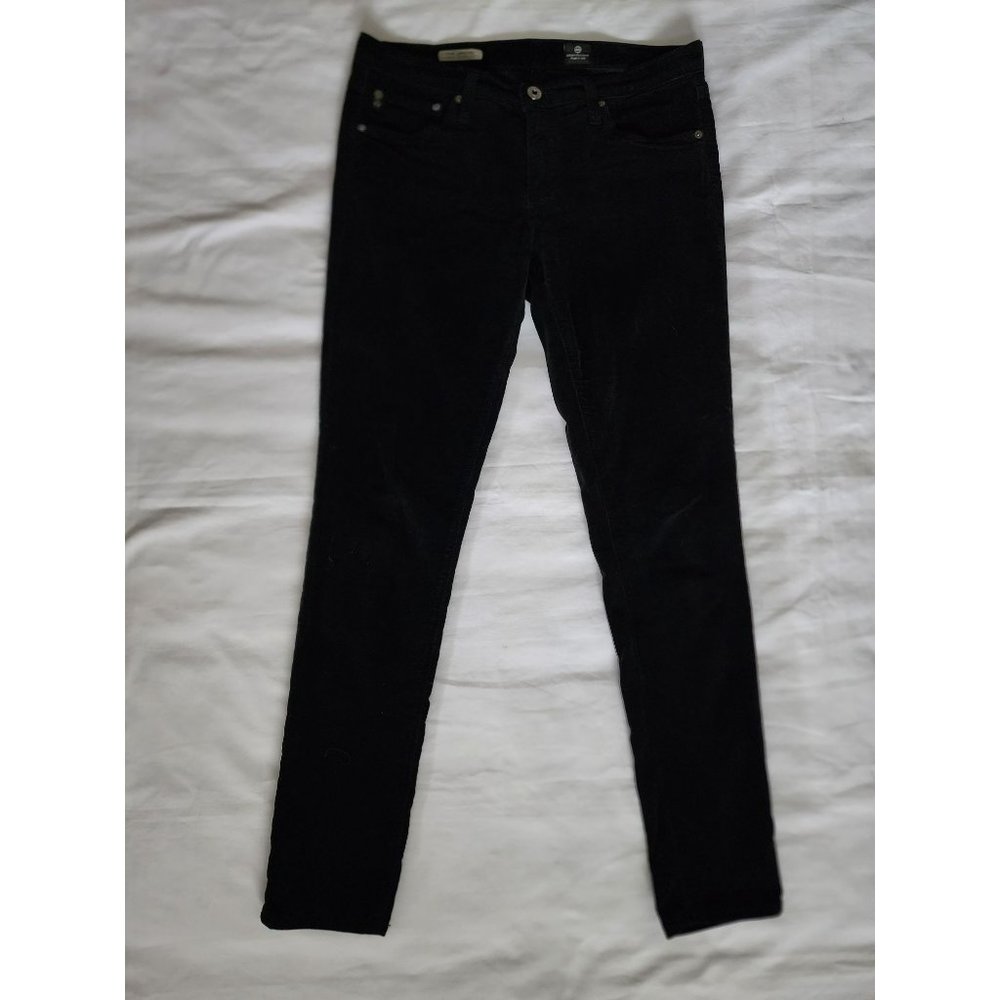 AG‎ Adriano Goldschmied Women's Black The Legging Super Skinny Fit Jeans Size 30 - Picture 3 of 10